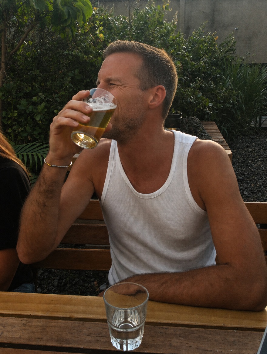 Outdoor photo in evening light — after treatment